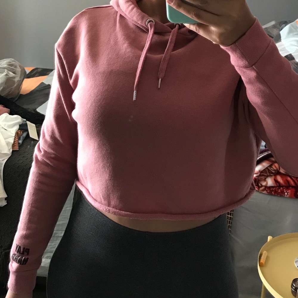 H&M Crop hoodie